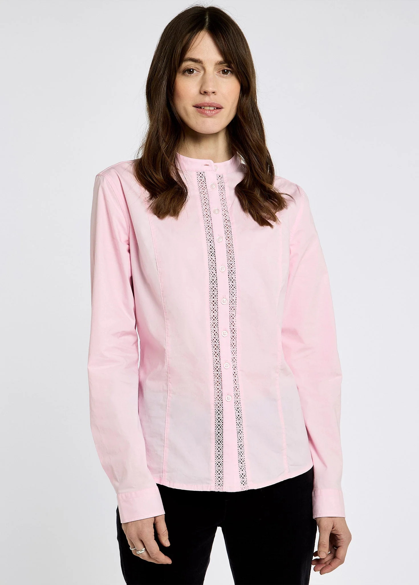 Waterlily Shirt - Pale Pink - Image 3